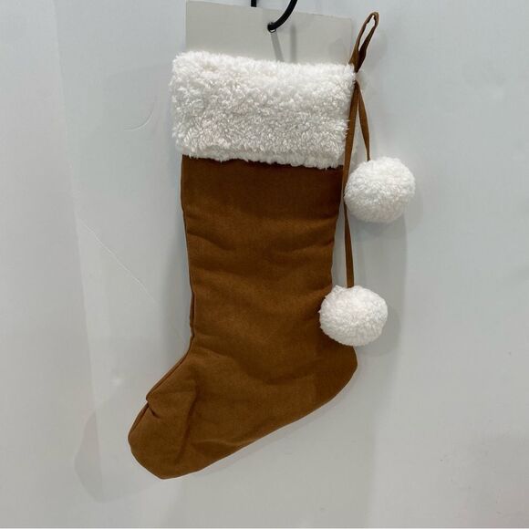 Koolaburra by UGG Koolaburra Holiday Stocking Christmas Stocking Brown & White - Picture 11 of 14